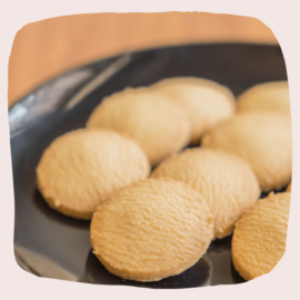 Assiette de gâteaux palets bretons