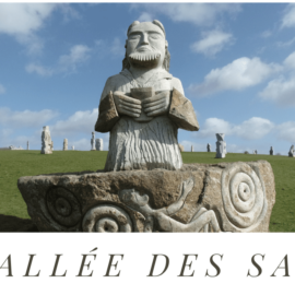 La vallée des Saints à Carnoet